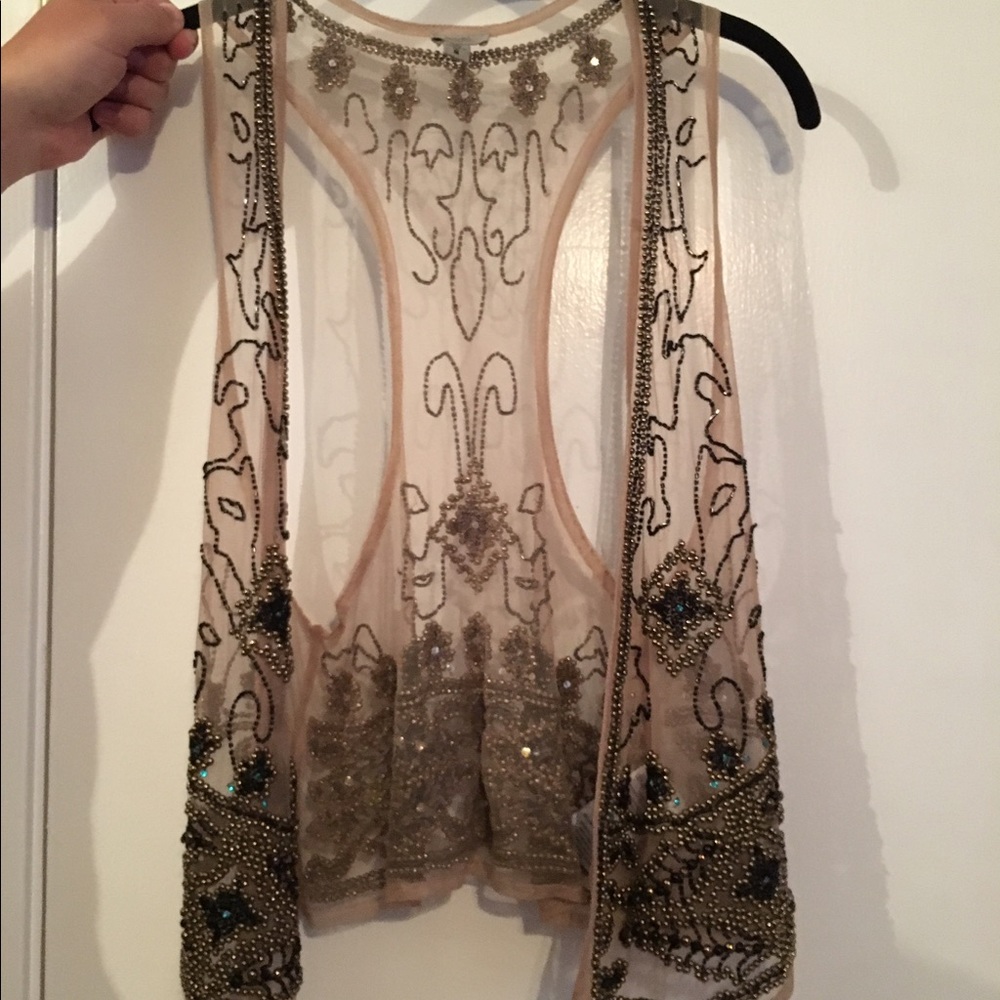 UO Beaded Vest