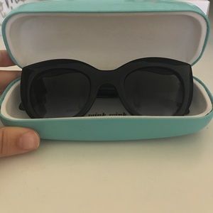 Kate Spade, black cat eye sunglasses