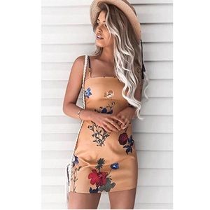 Spaghetti Strap Mini Dress