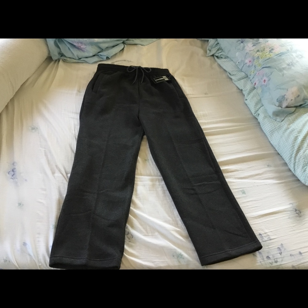 NWT men gray Vision Sports sweater pant