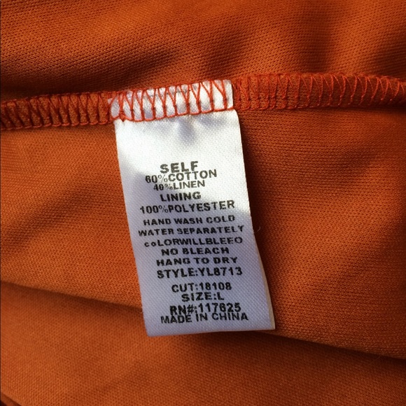 Beautiful Ya LA Dress Cotton/Linen. Lined. - Picture 7 of 7