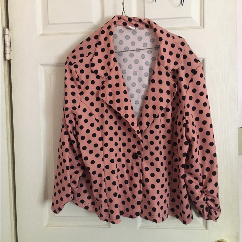 Plus size blazer
