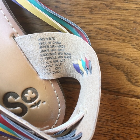 🌈Colorful sandals🌈 - Picture 2 of 2