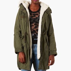 Top Shop Utility Coat