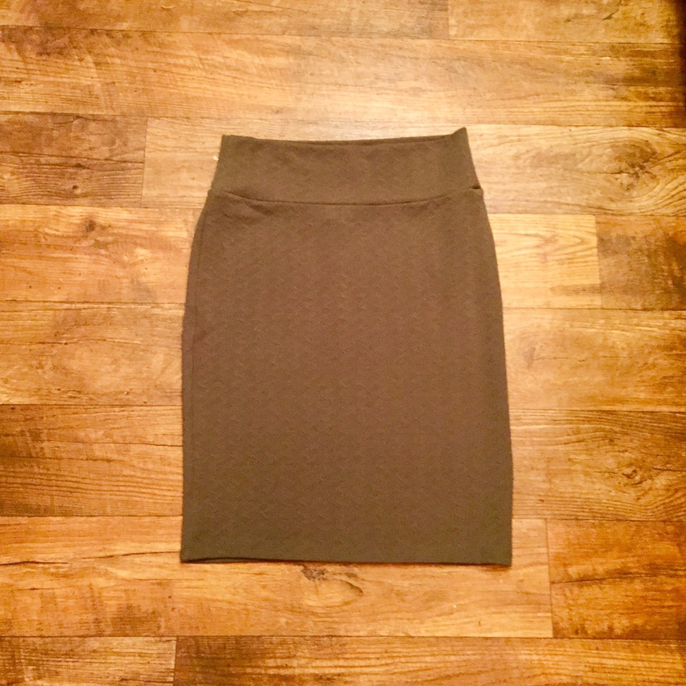 Lularoe Pencil Skirt- army green!