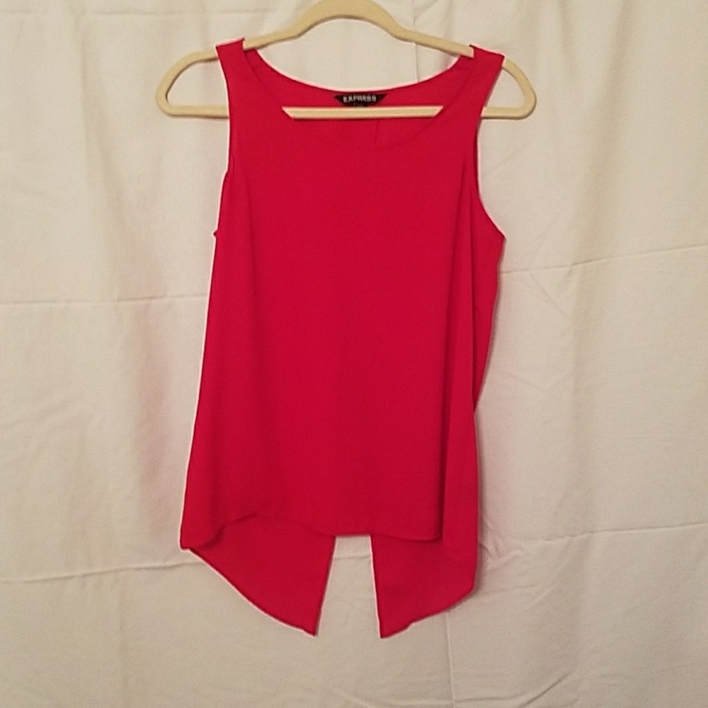 Open back express tank