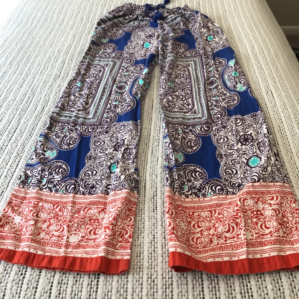 Anthropologie pajama bottoms