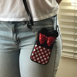 Minnie Mouse Phone Crossbody