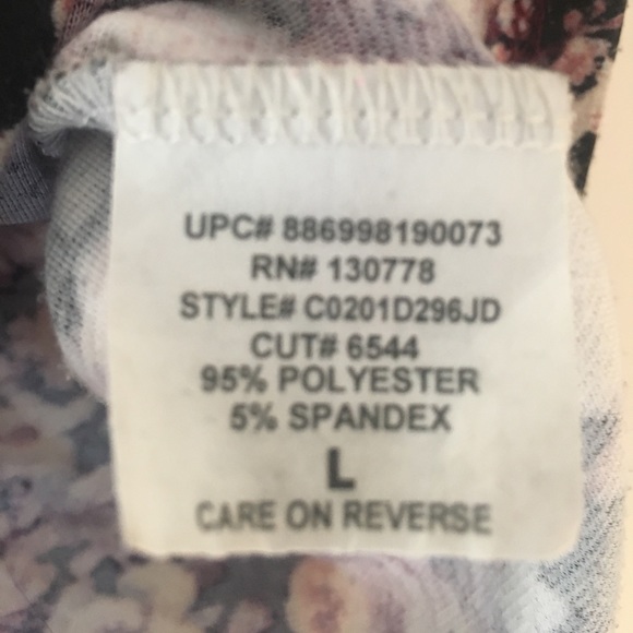 Floral high-waisted skirt - Picture 4 of 4