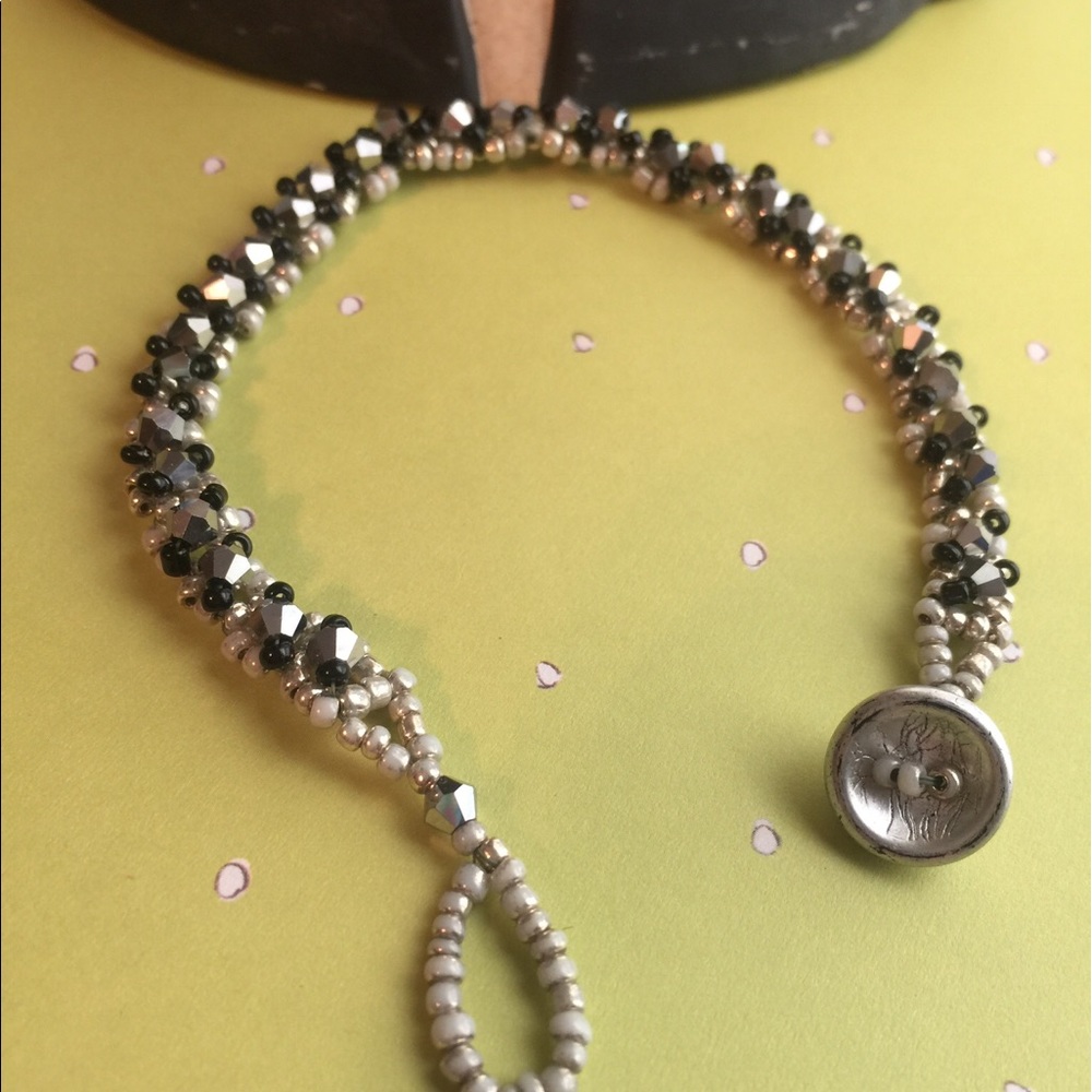 Hand Sewn Right Angle Weave Bracelet