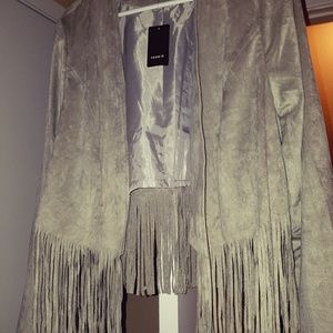 Torrid size 1 fringe jacket