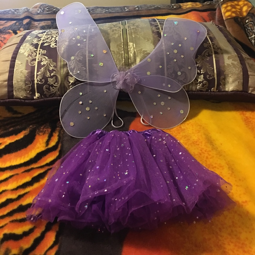 Beautiful purple tulle skirt 😍🌺🌸💖