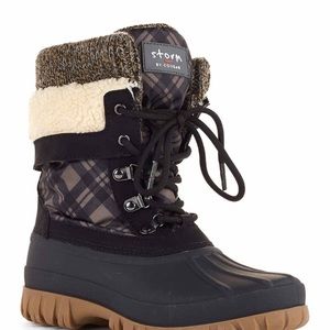 Faux shearling waterproof boots nib #nordstrom