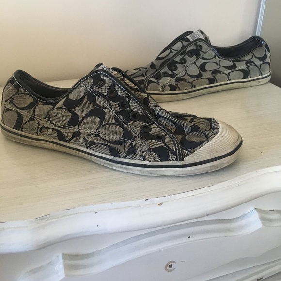 Black Coach Kira Sneakers - Picture 2 of 5