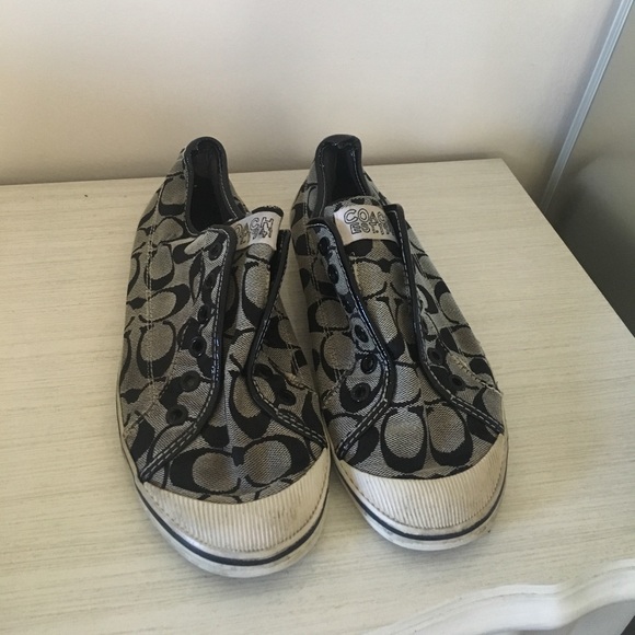 Black Coach Kira Sneakers - Picture 3 of 5