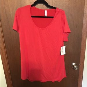 Lularoe Brand New XL Red Classic