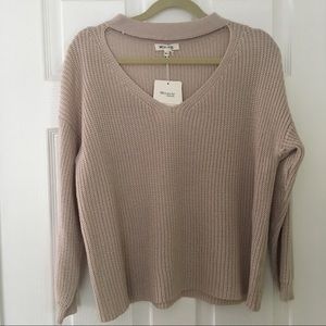 Knit Choker Sweater