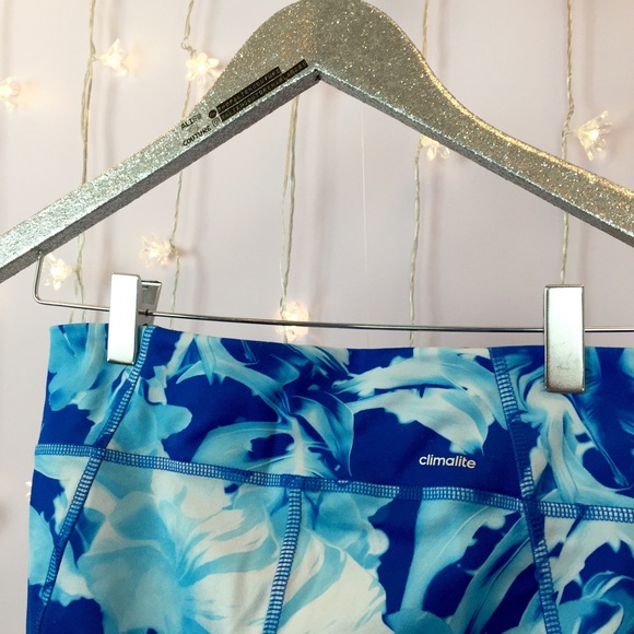 NEW Adidas Crop Workout Leggings - Picture 6 of 8