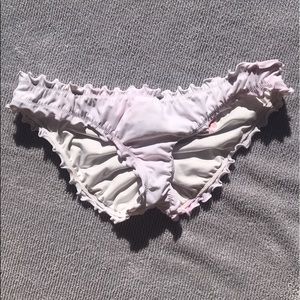 Victoria's secret bikini ruffle bottoms size S