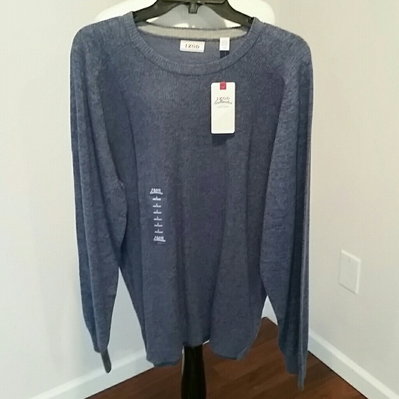 NEW IZOD SALTWATER RELAXED CLASSIC HYANNIS SWEATER - Picture 1 of 3