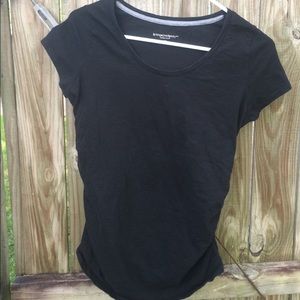 Liz Lange black maternity shirt