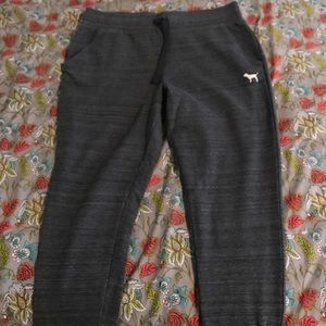PINK VICTORIA SECRET SWEAT PANTS
