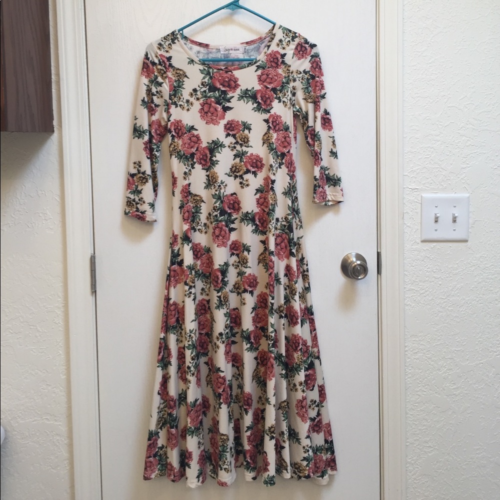 Floral Midi Dress
