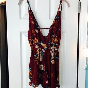 Floral romper/ playsuit