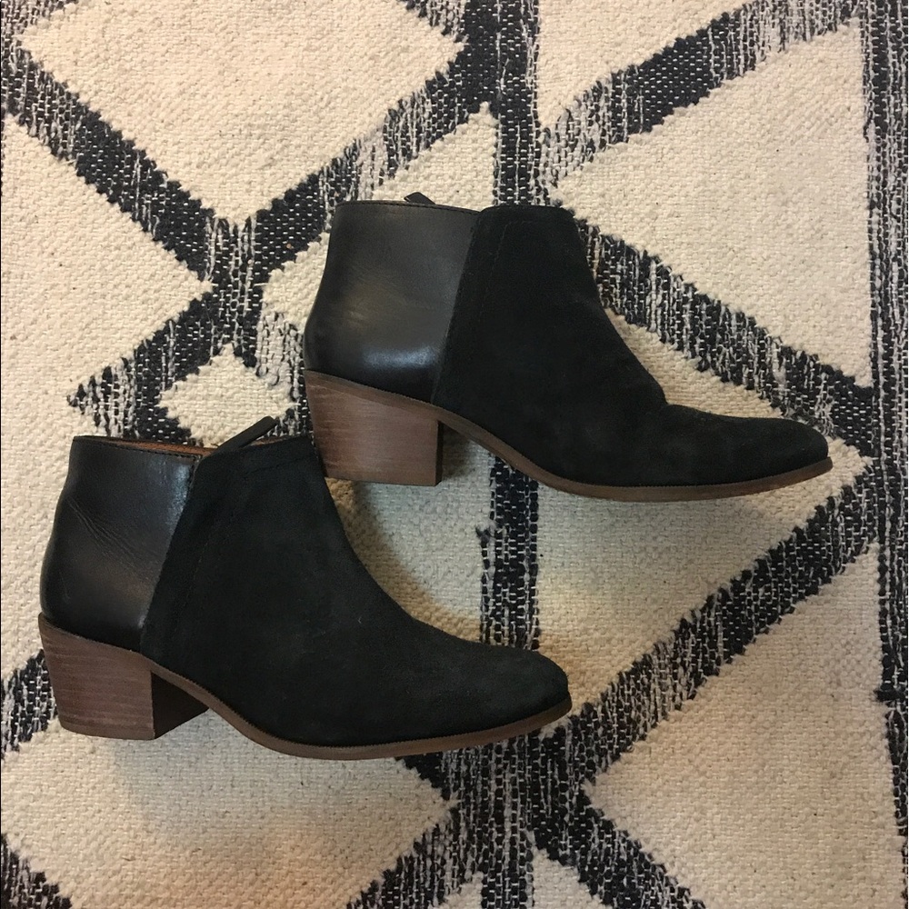 Madewell Cait Suede Ankle Boot