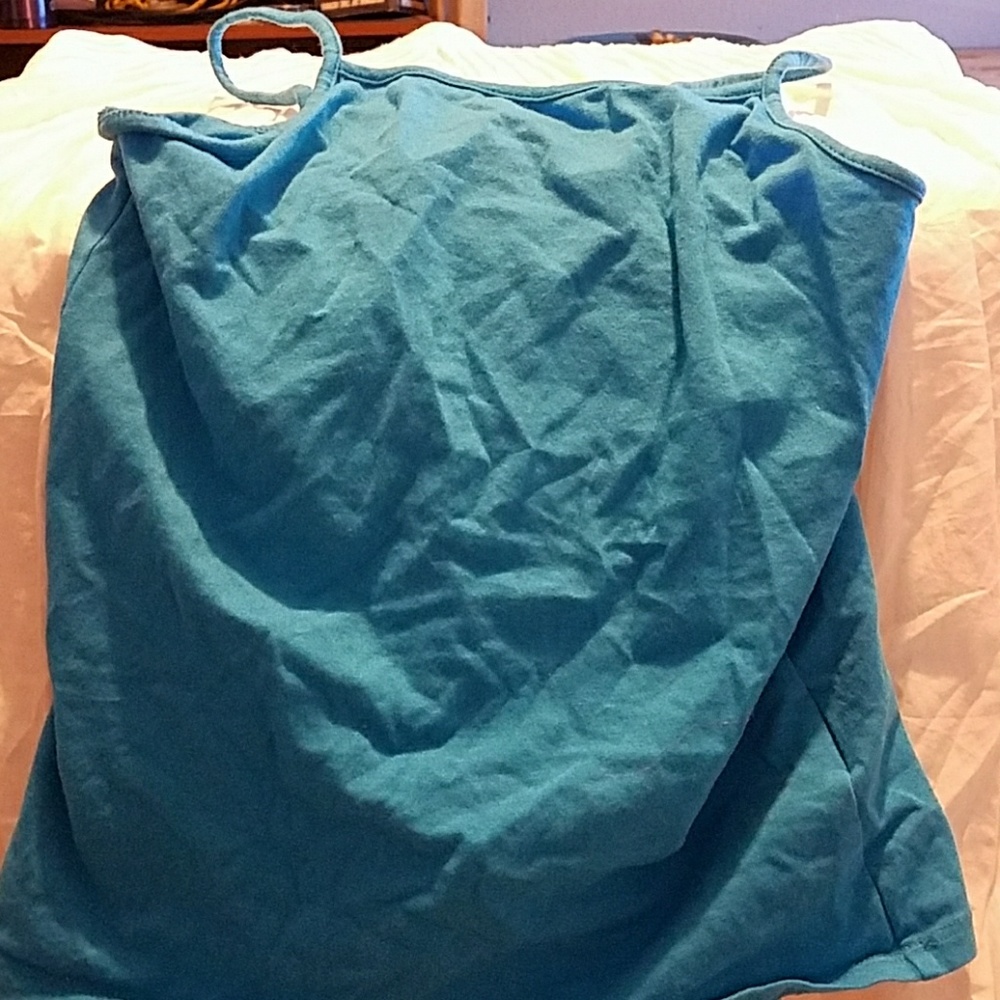Spaghetti strap tank top