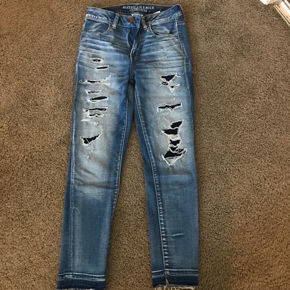 American eagle cropped jeans/capris