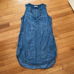 Bella Dahl denim shift dress