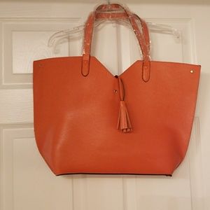Neiman Marcus Orange Tote Bag Brand New