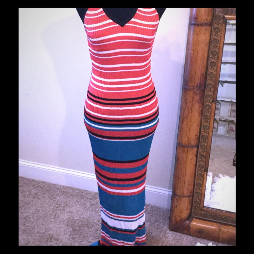 Parker halter sweater dress