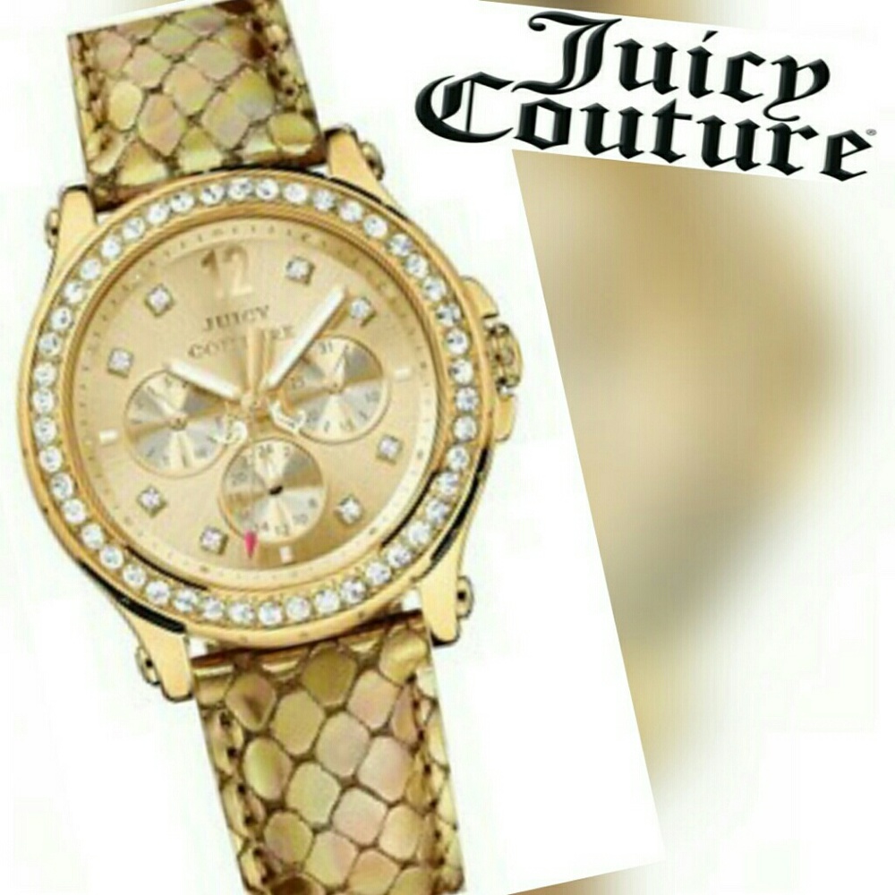 Juicy Couture gold watch