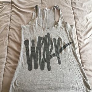 Flag nor fail WORK tank top