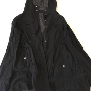 Lulu long black jacket