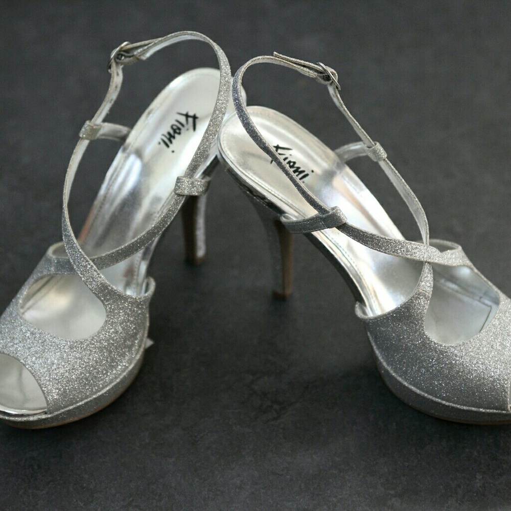Fioni Sparkle Heeled Sandals