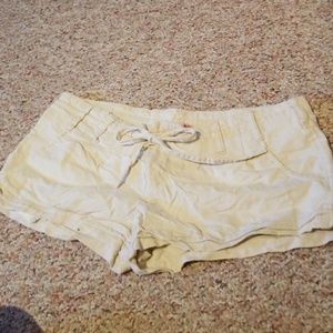 Body central khaki shorts