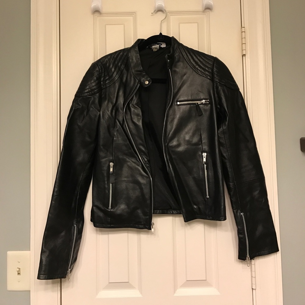 Leather Motorcycle Jacket
