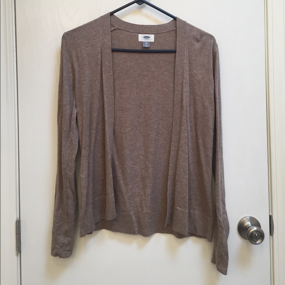 Tan Lightweight Cardigan