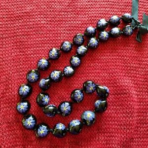 Hawaiian handpainted Macadamia Nut Shell necklace