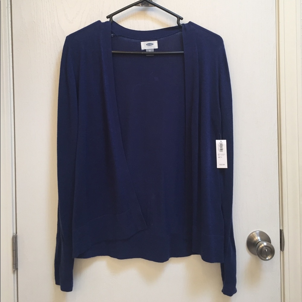 Navy Lightweight Cardigan