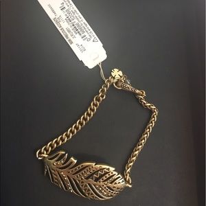 Lucky brand feather bracelet