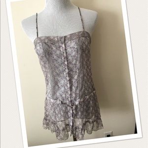Heritage 1981 Floral Sheer Cami