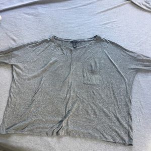 COMFY SLOUCHY GREY TEE