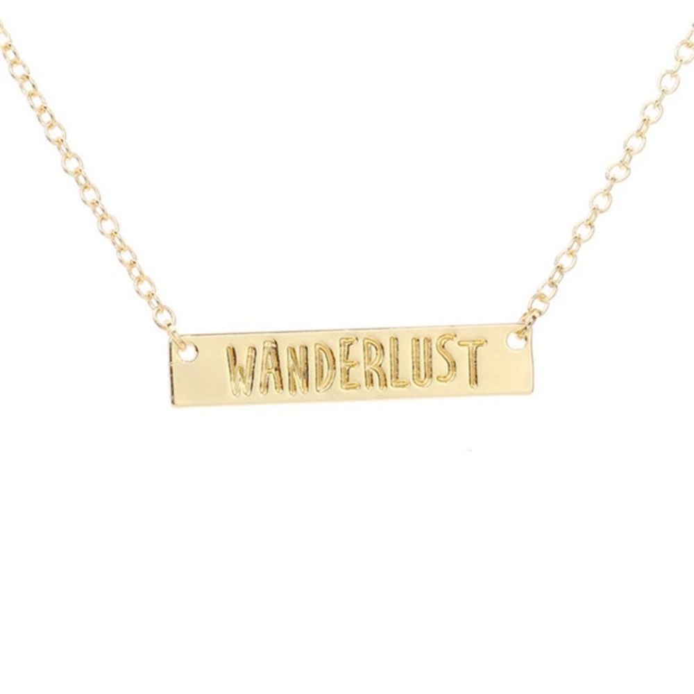 🔥WANDERLUST🔥GOLD PLATED NECKLACE