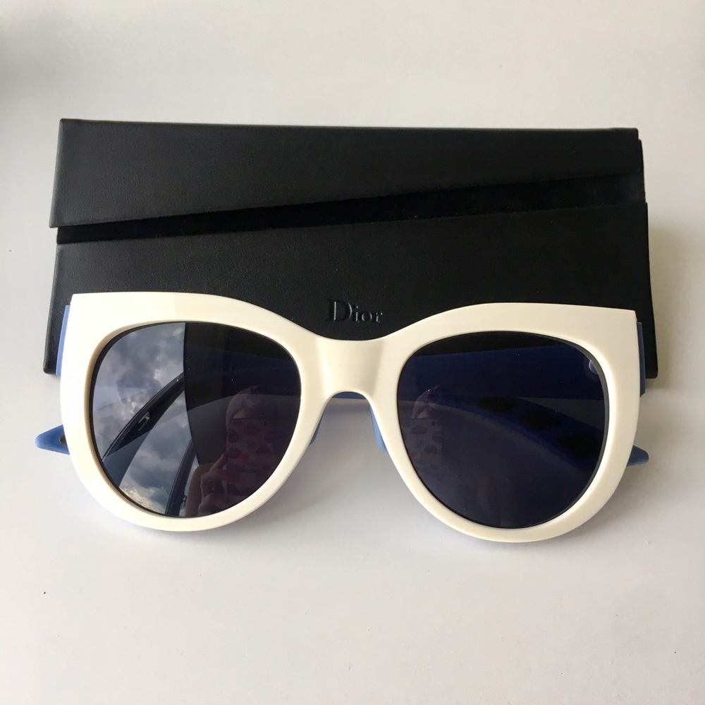 Dior White Sunglasses