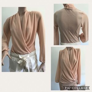 Nude Blouse