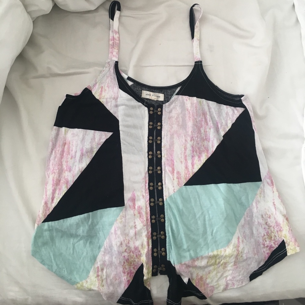 Urban Outfitter Silence + Noise Cropped Tank Top